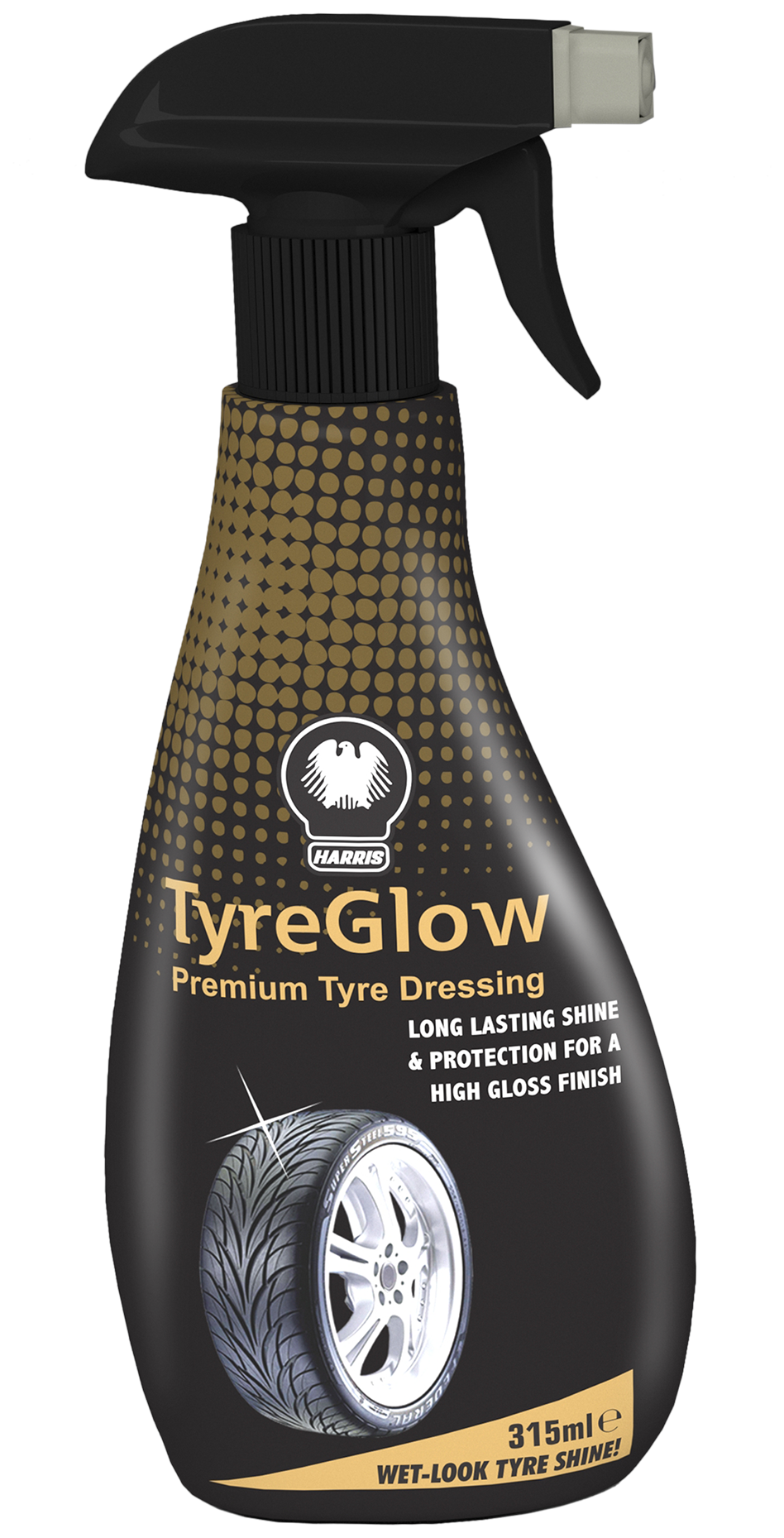 Harris TyreGlow 315ml (Spray Bottle)
