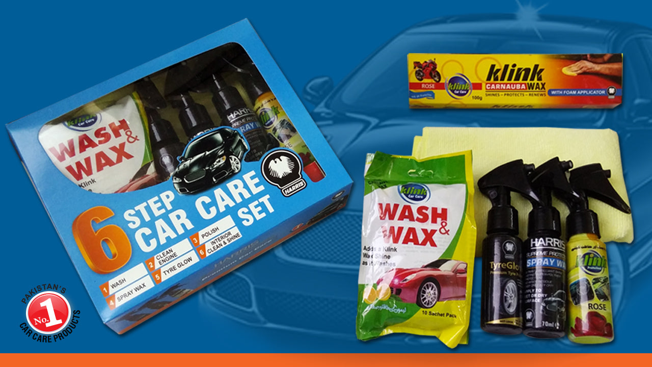 Harris 6 Step Car Care