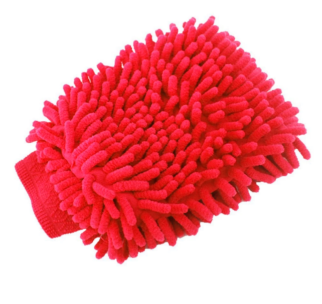 Microfiber Coral Car Washing & Cleaning Glove Mitt