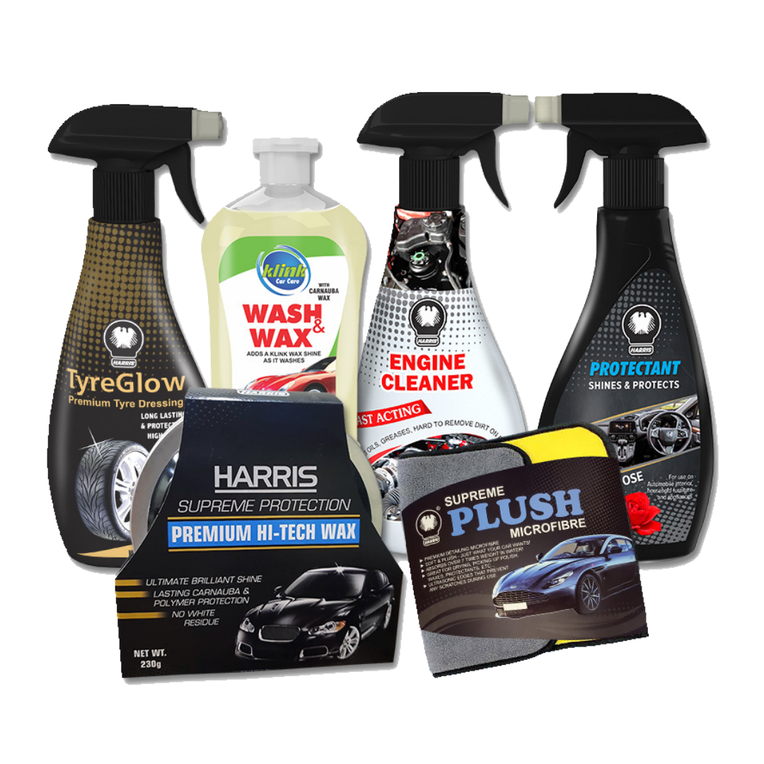 PREMIUM CAR CARE SET 6 IN 1